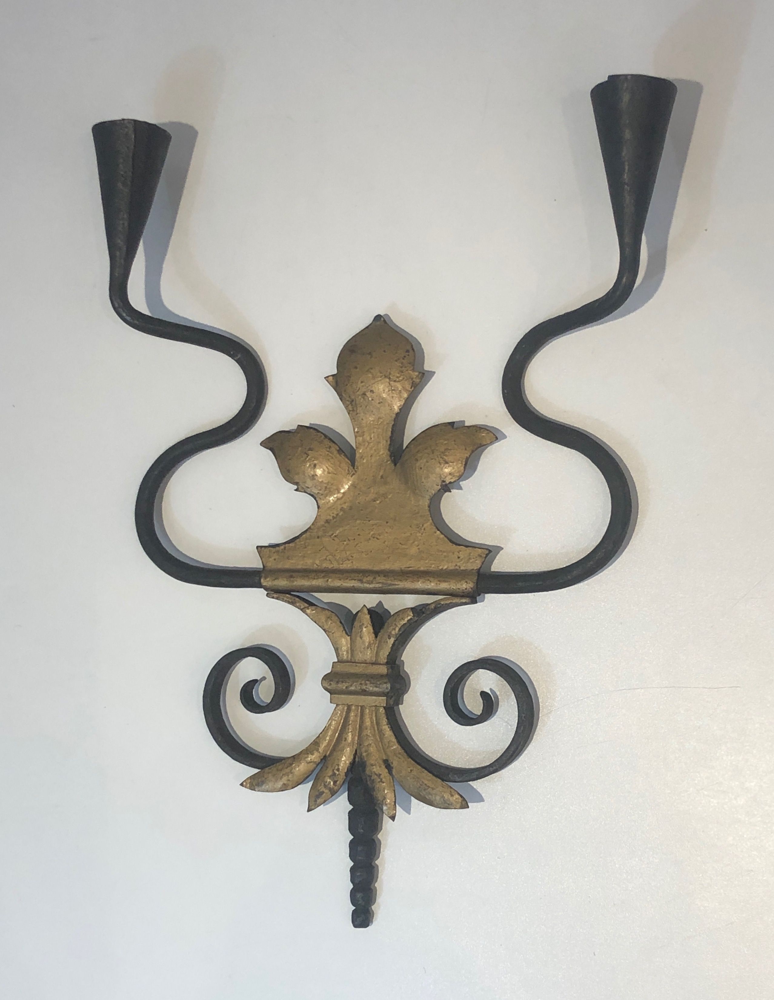 Wrought Iron Wall Light