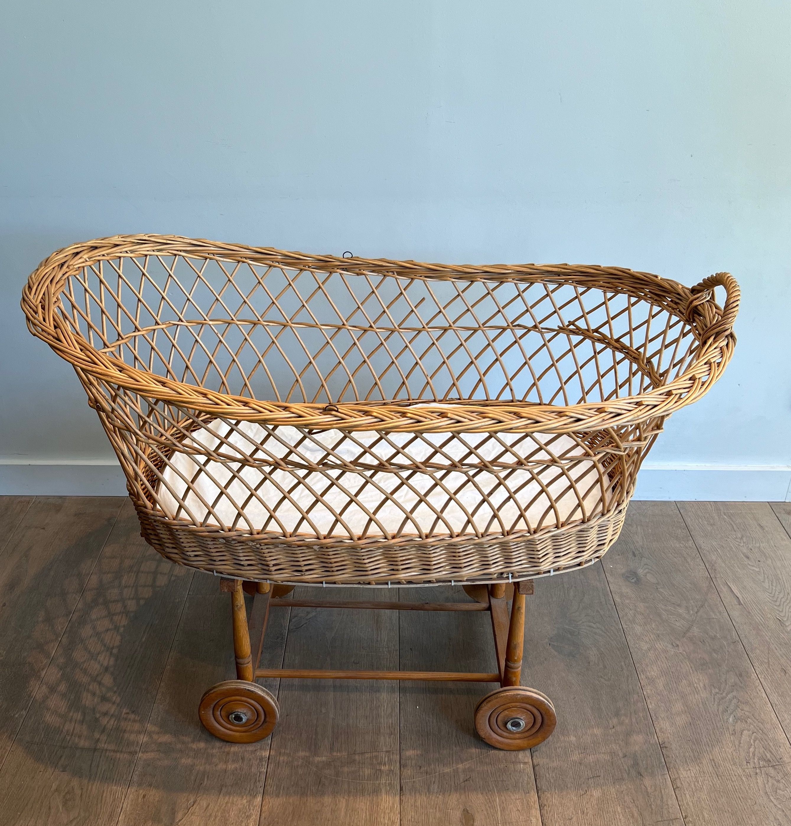 Rattan Cradle