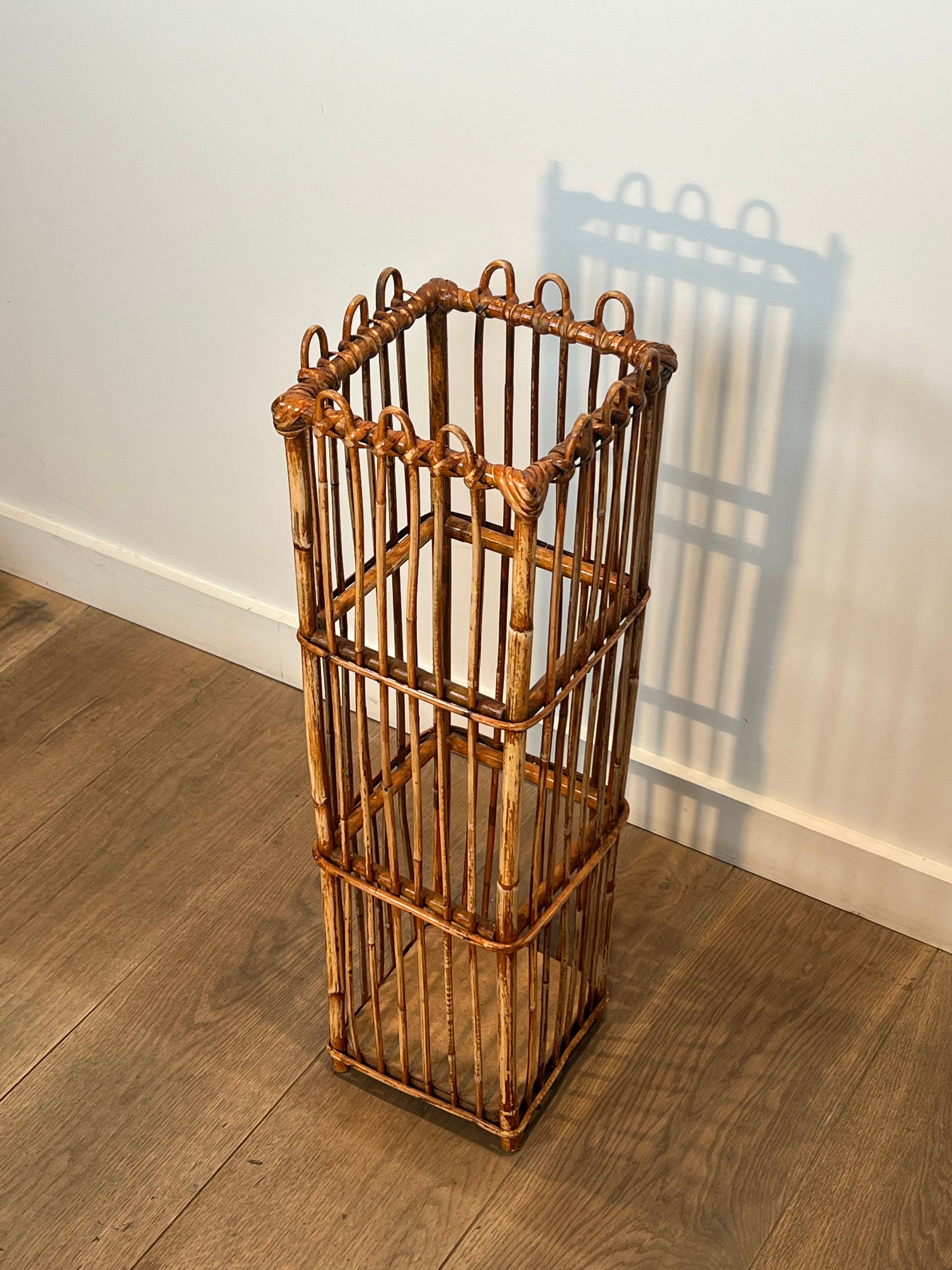 Porte-Parapluie en Rotin