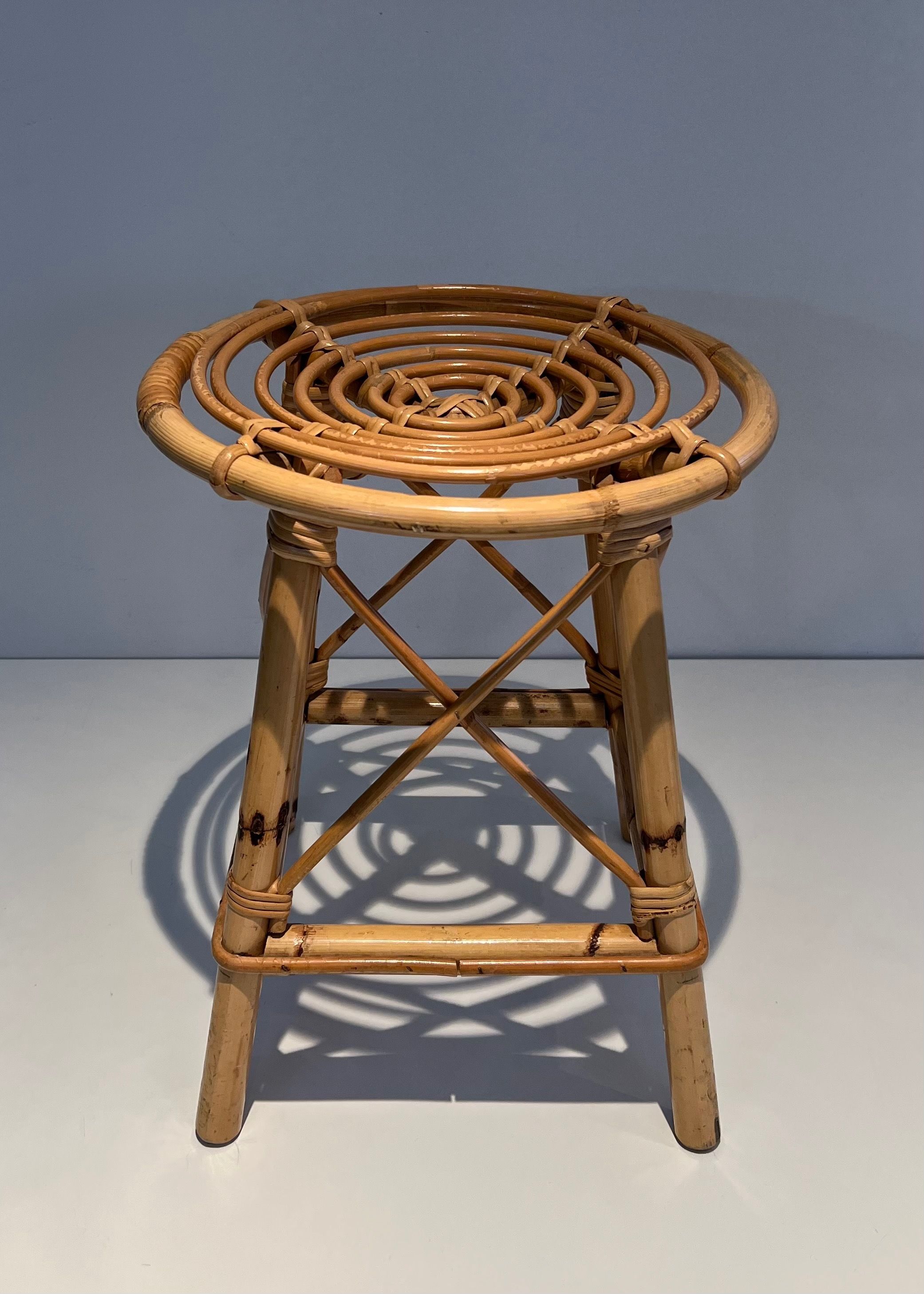 Rattan Stool