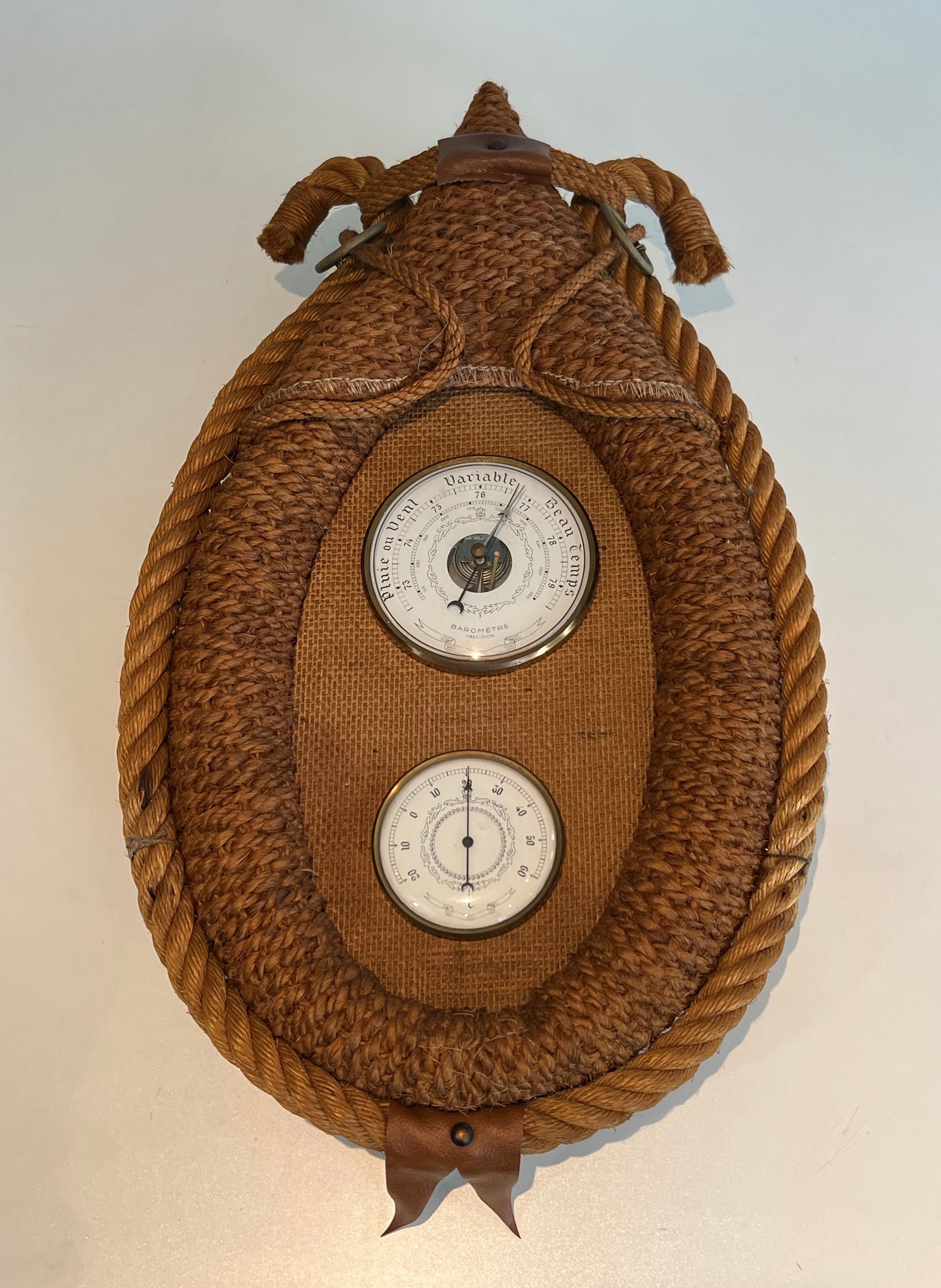 Rope Barometer by Audoux Minet