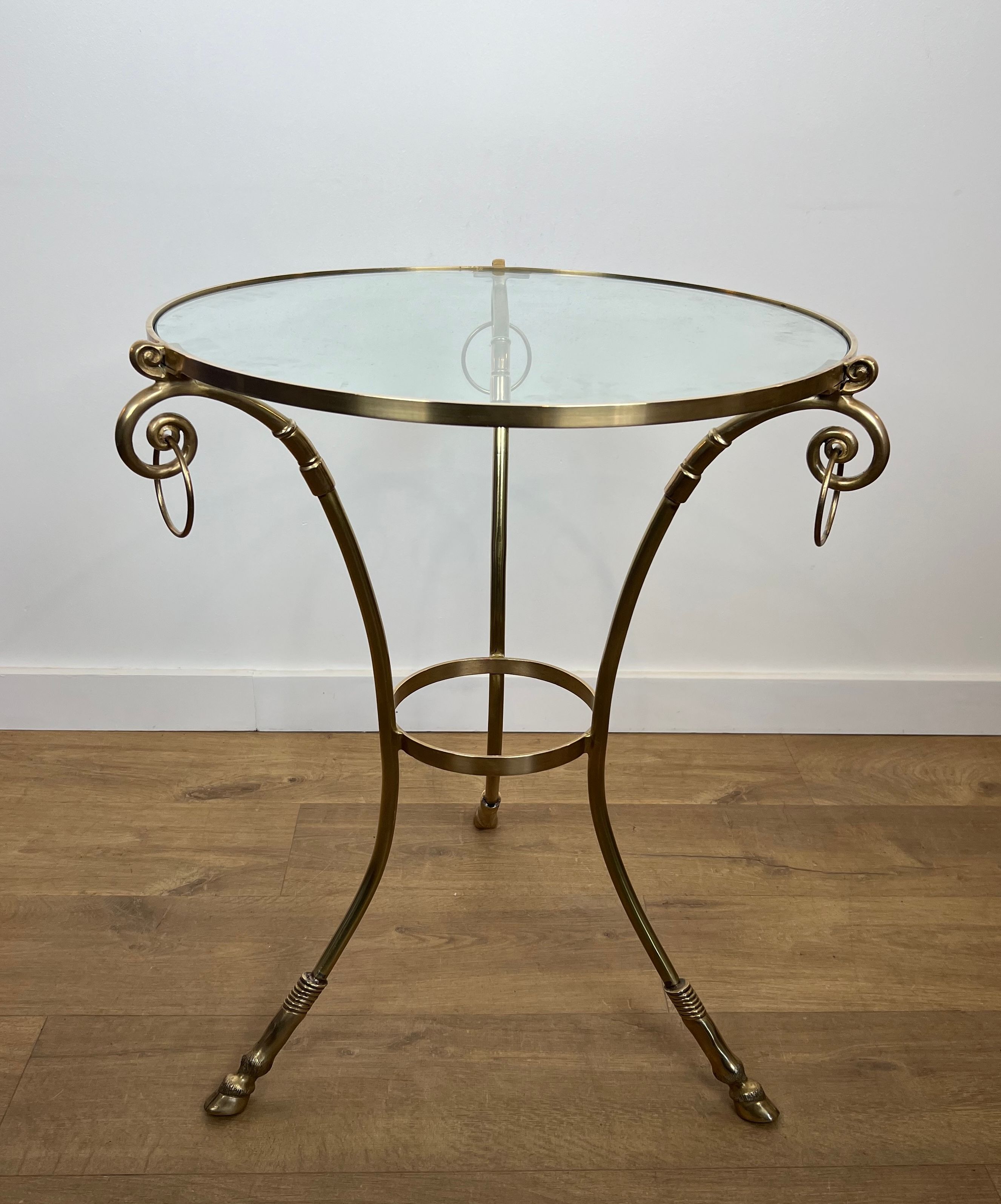 Brass Gueridon in the Style of Maison Jansen
