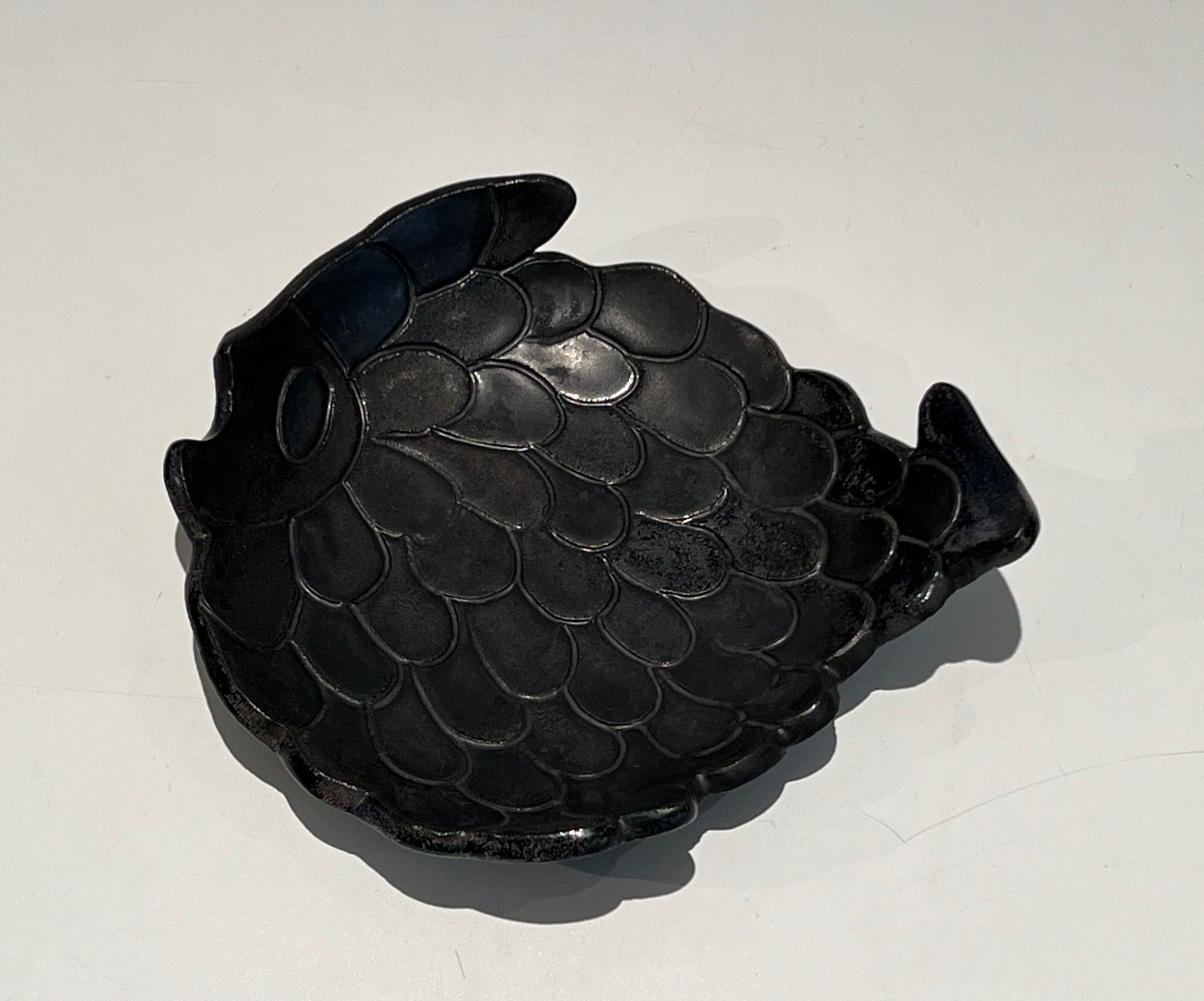 Ceramic Vide-Poche Representing a Fish