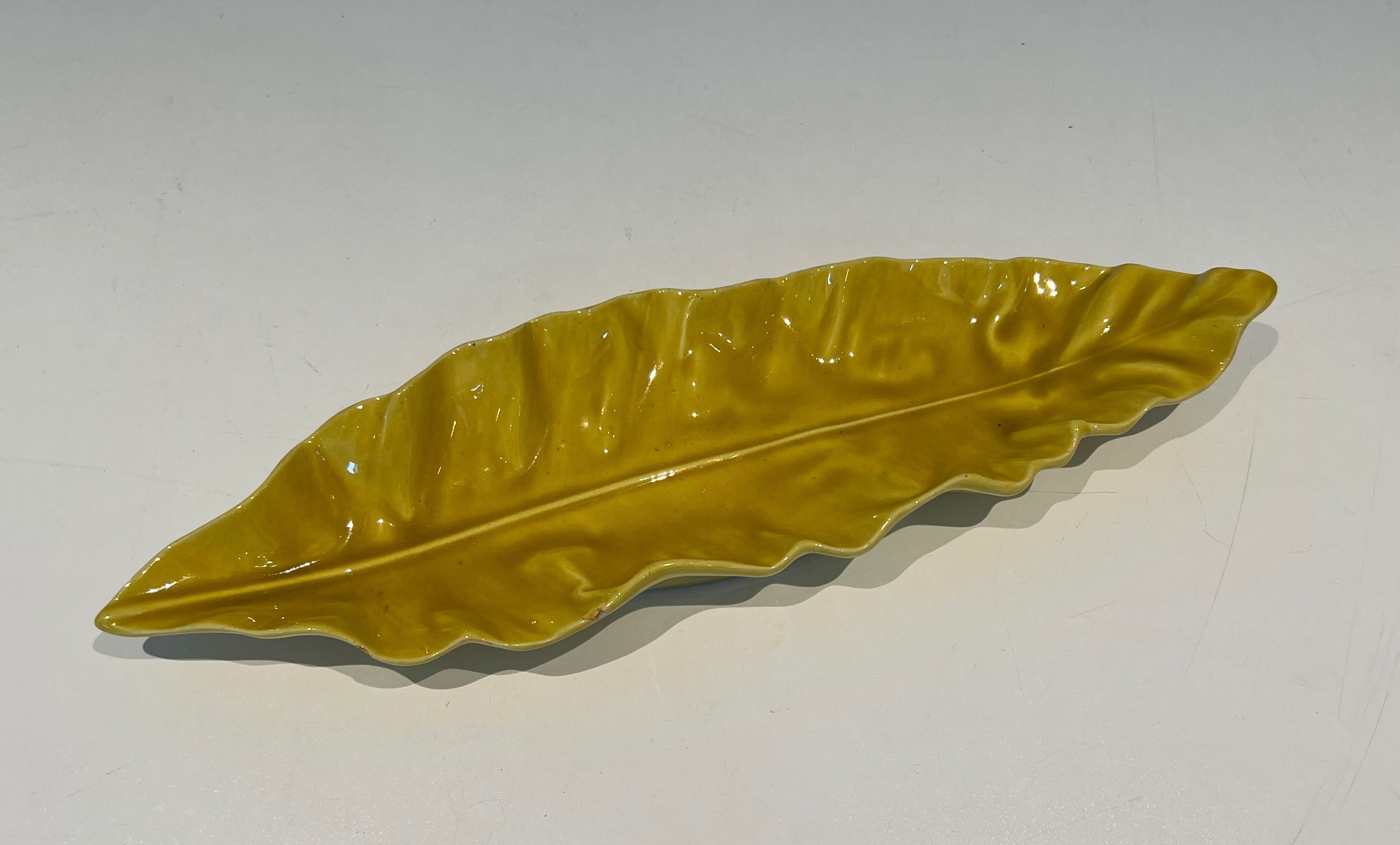 Yellow Ceramic Vide-Poche