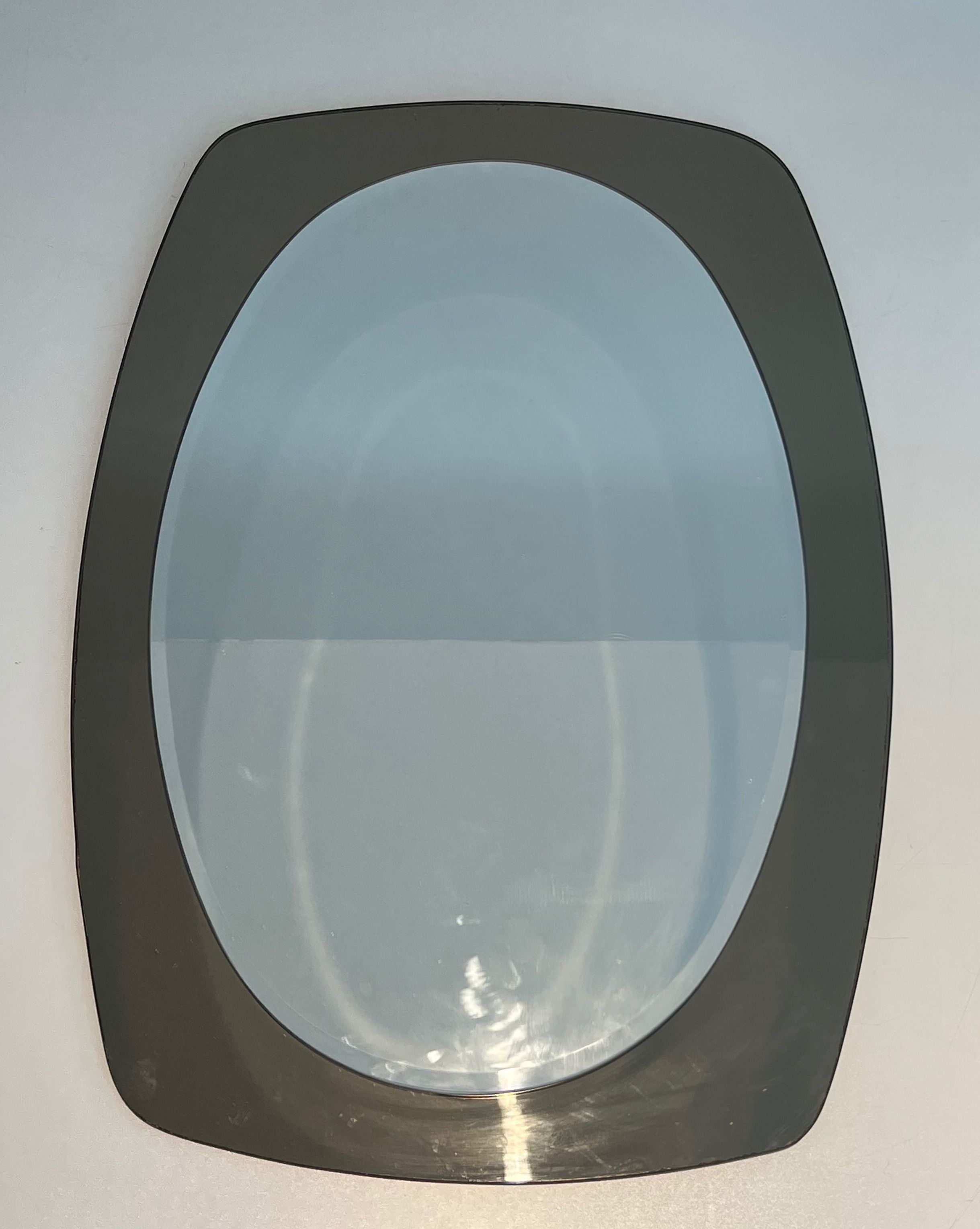 Miroir de Forme Ovale de Fontana Arte