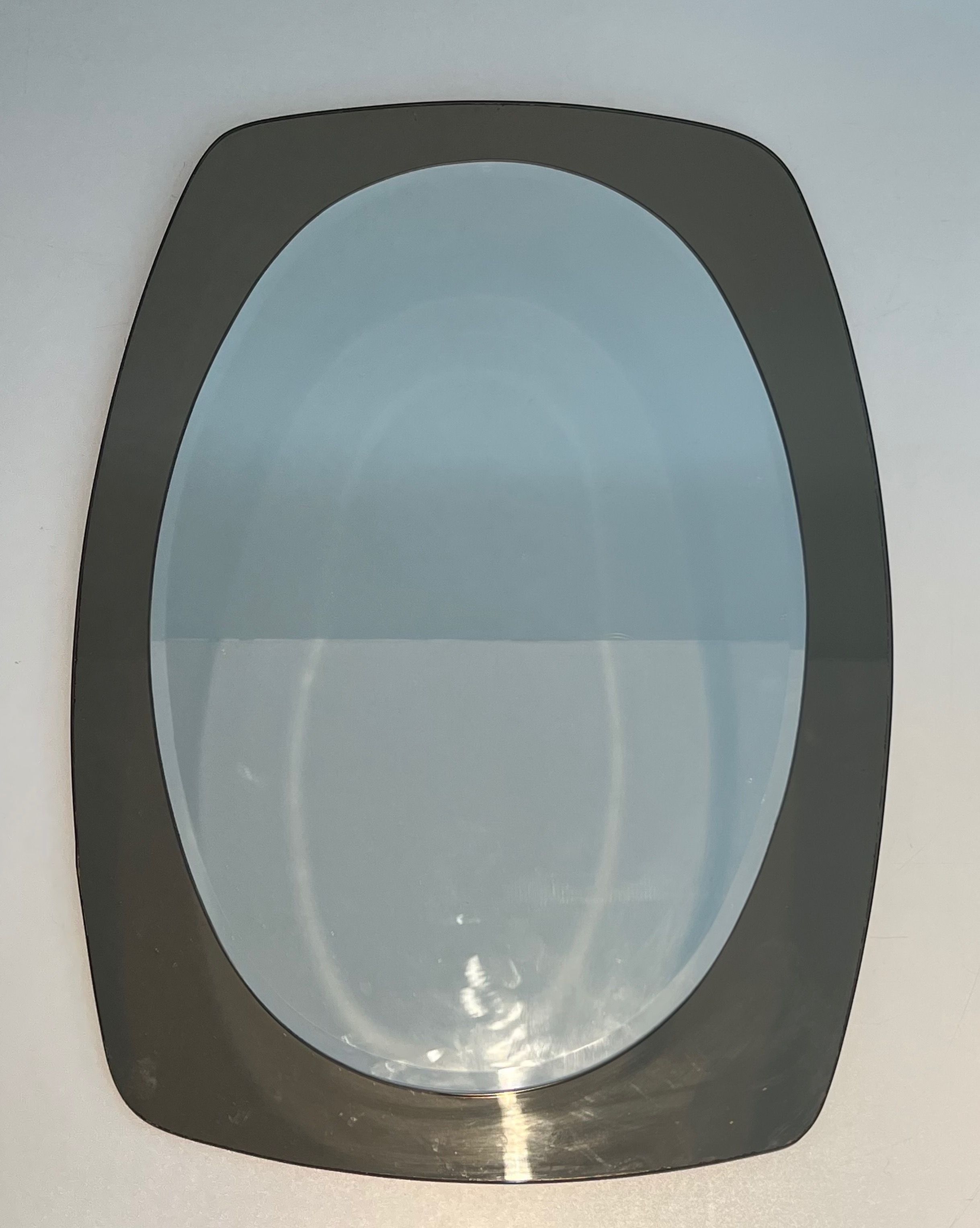 Oval Mirror by Fontana Arte