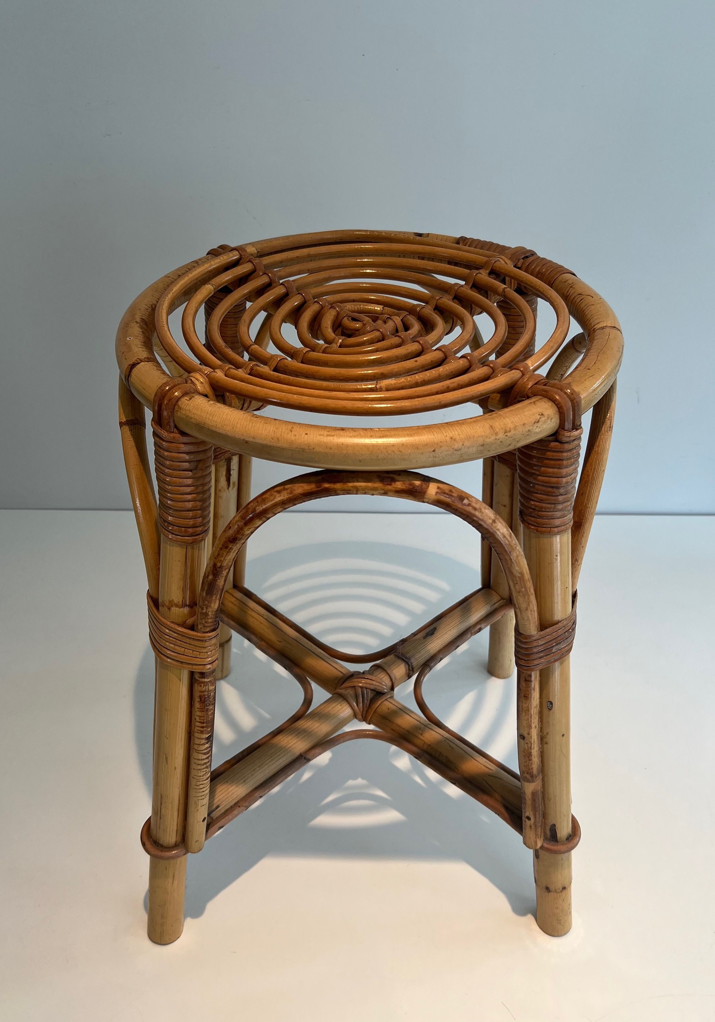 Rattan Stool