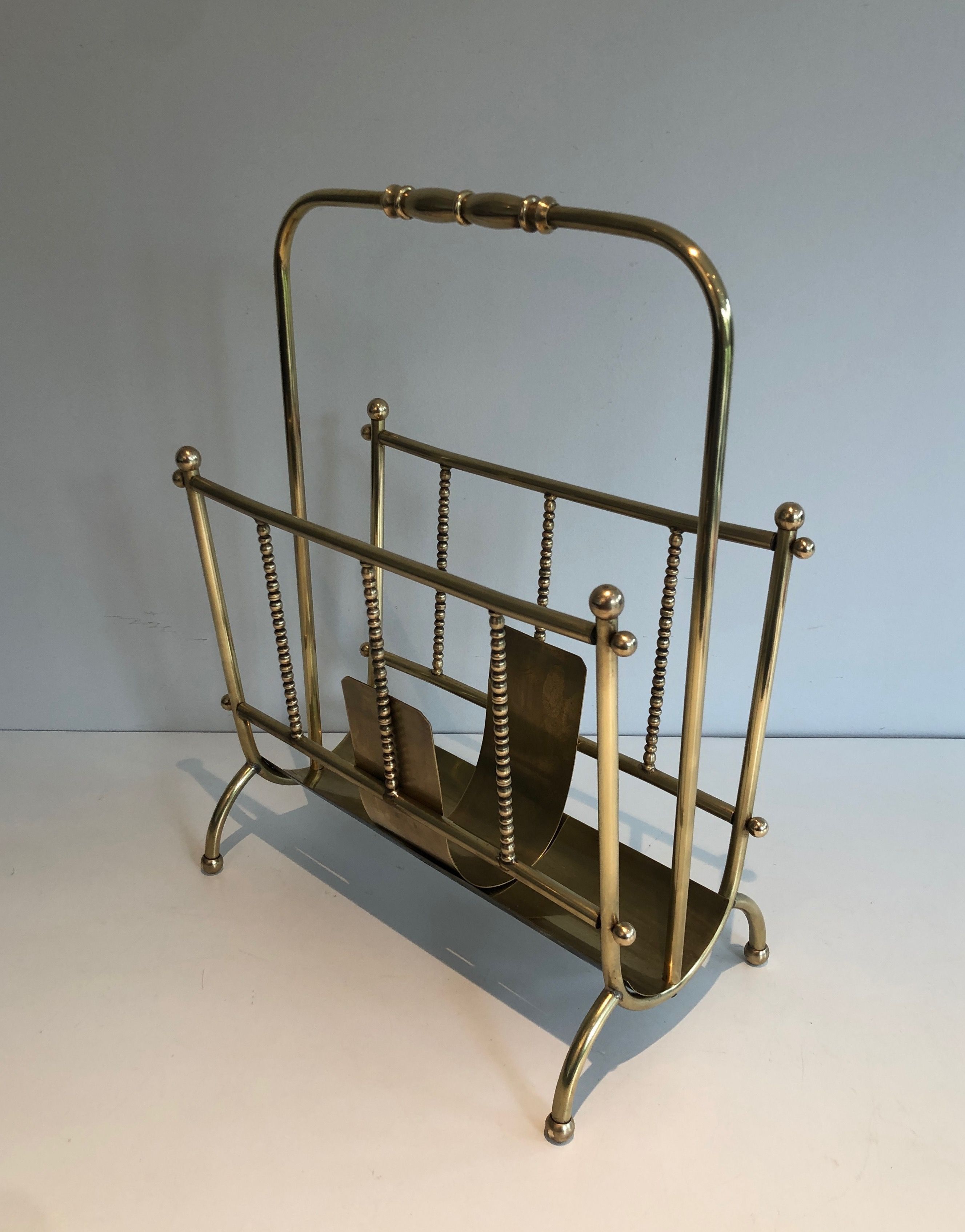 Brass Magazine Rack