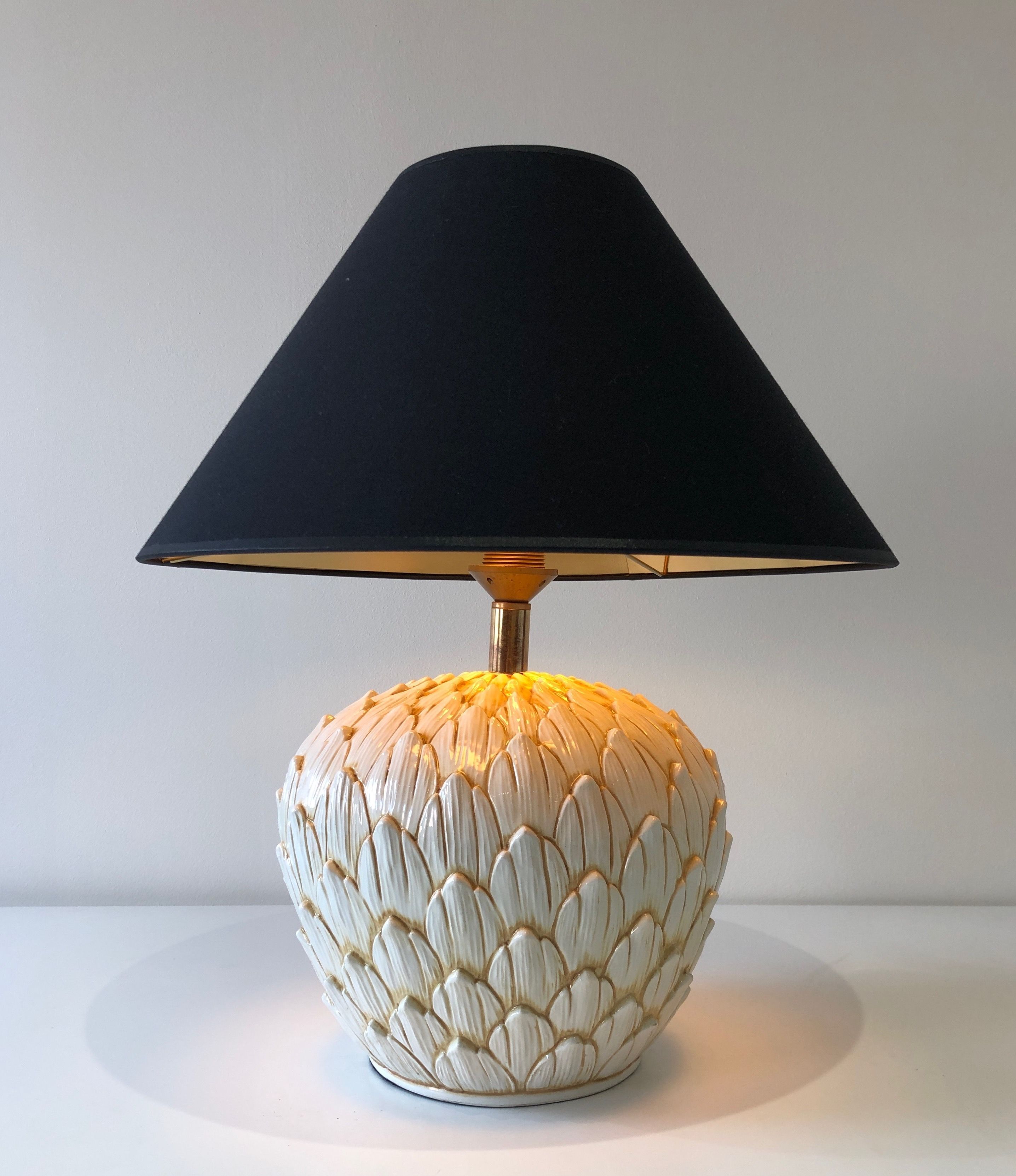 Artichoke Ceramic Table Lamp