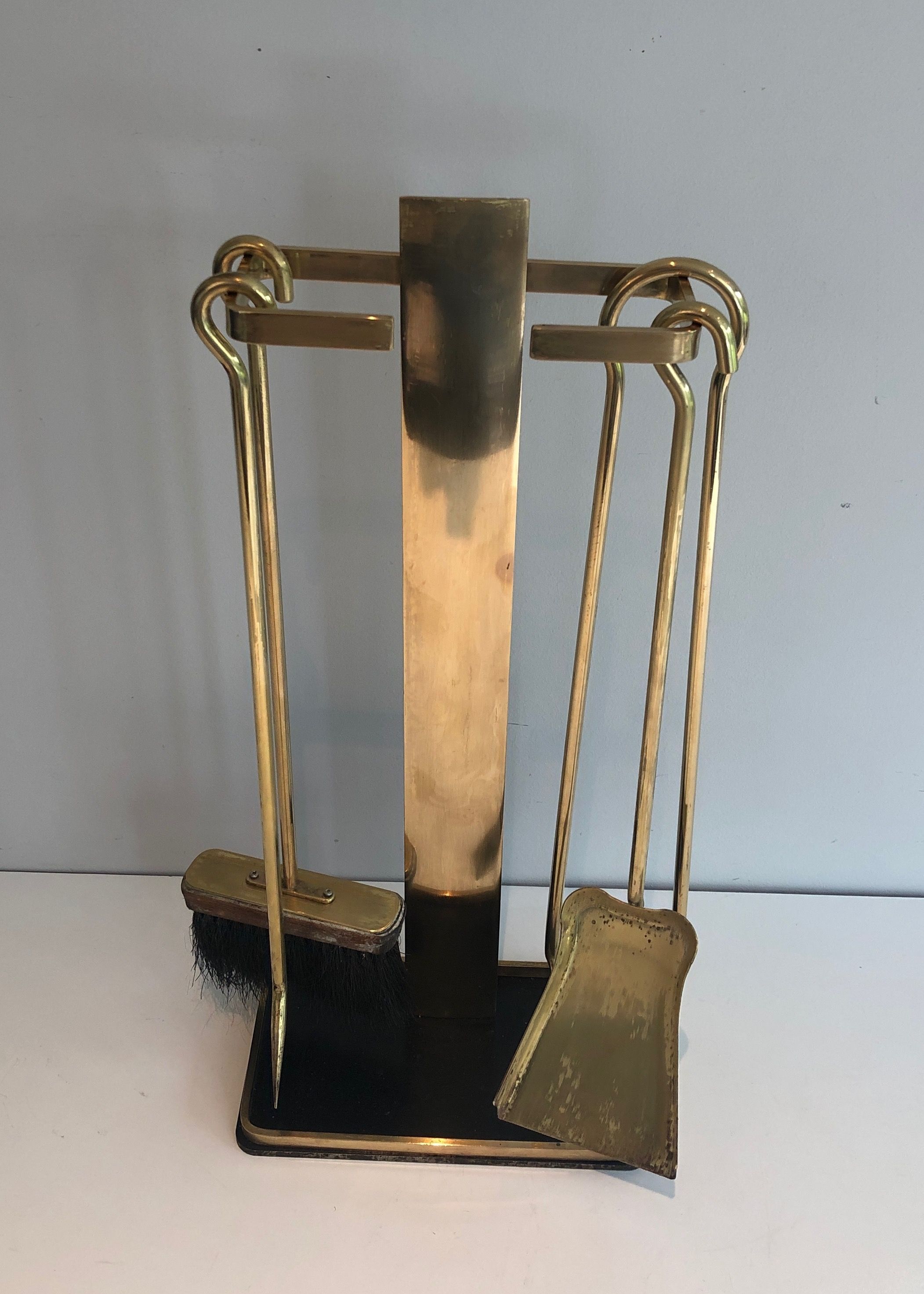 Nécessaire de Feu Design en Laiton et Acier