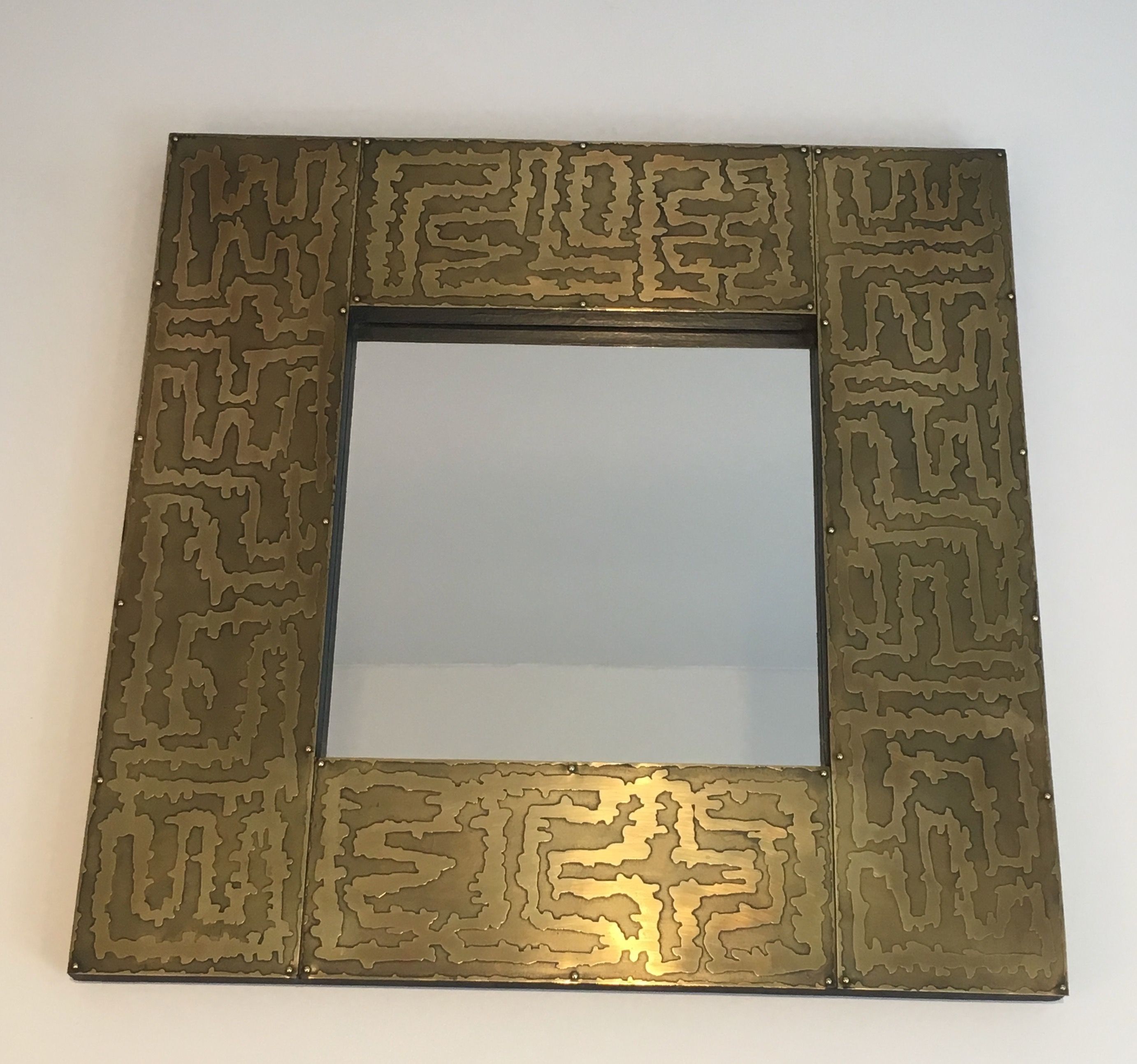 Design Brass Mirror