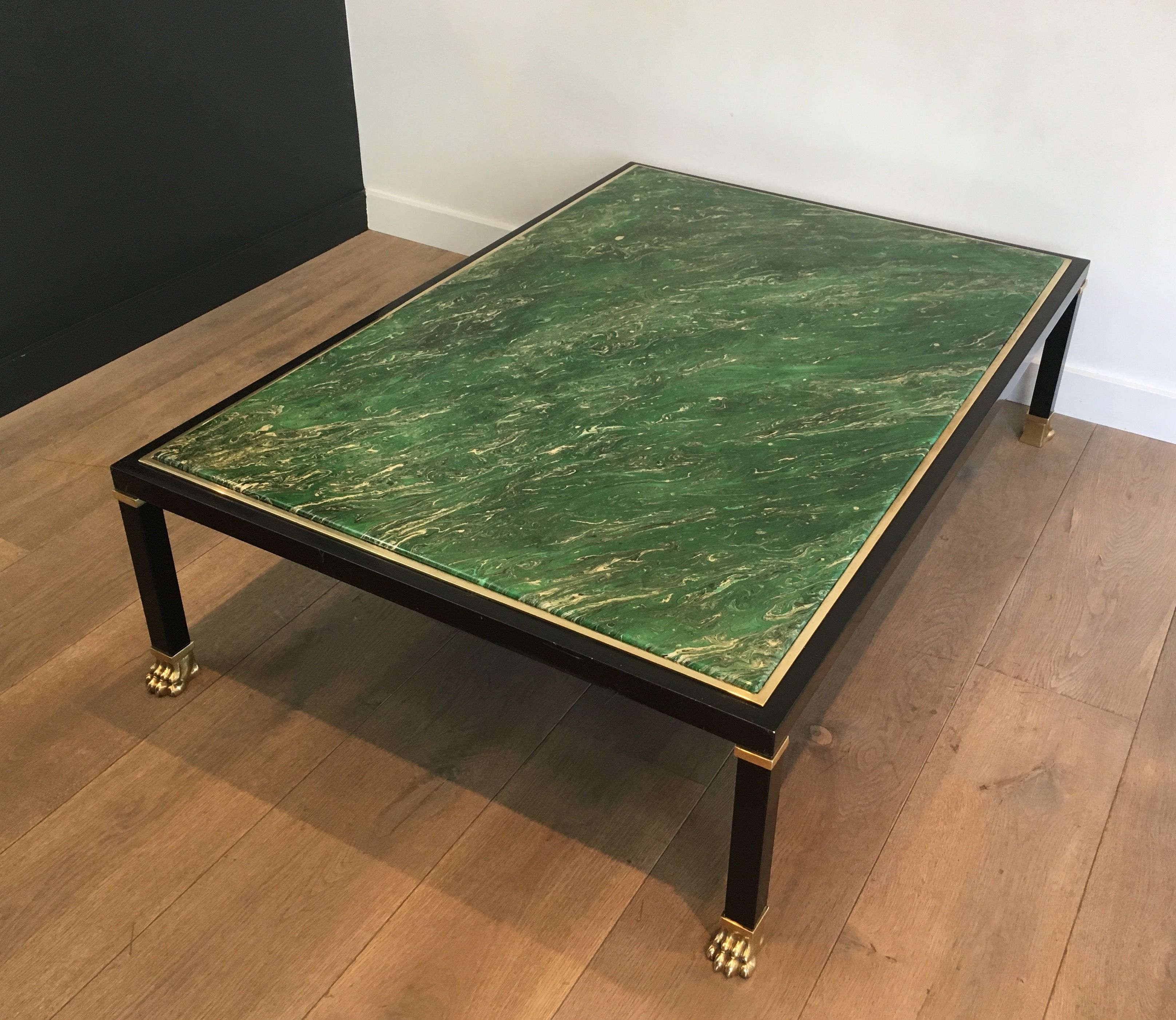 Exceptionnelle Table Basse de Guy Lefèvre pour la Maison Jansen