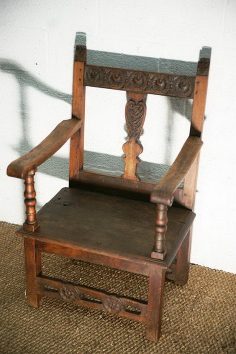 S (886) WOOD CHAIR