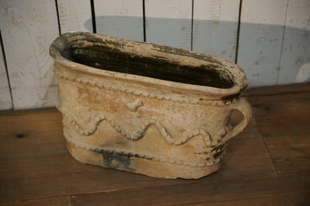 Unusual Terracotta Garden Urn