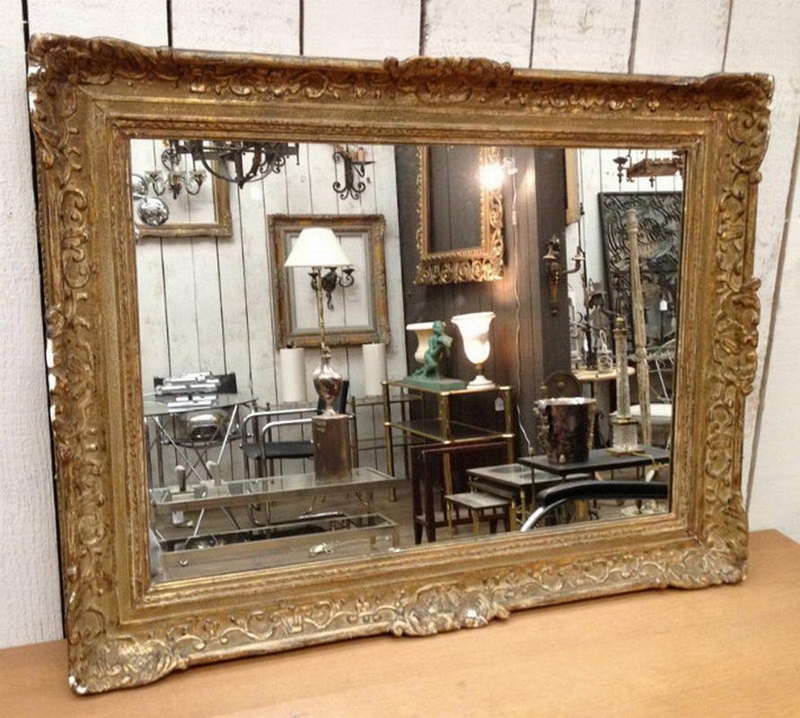 Montparnasse mirror. Circa 1900.