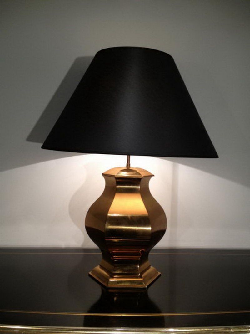 Lampe en laiton