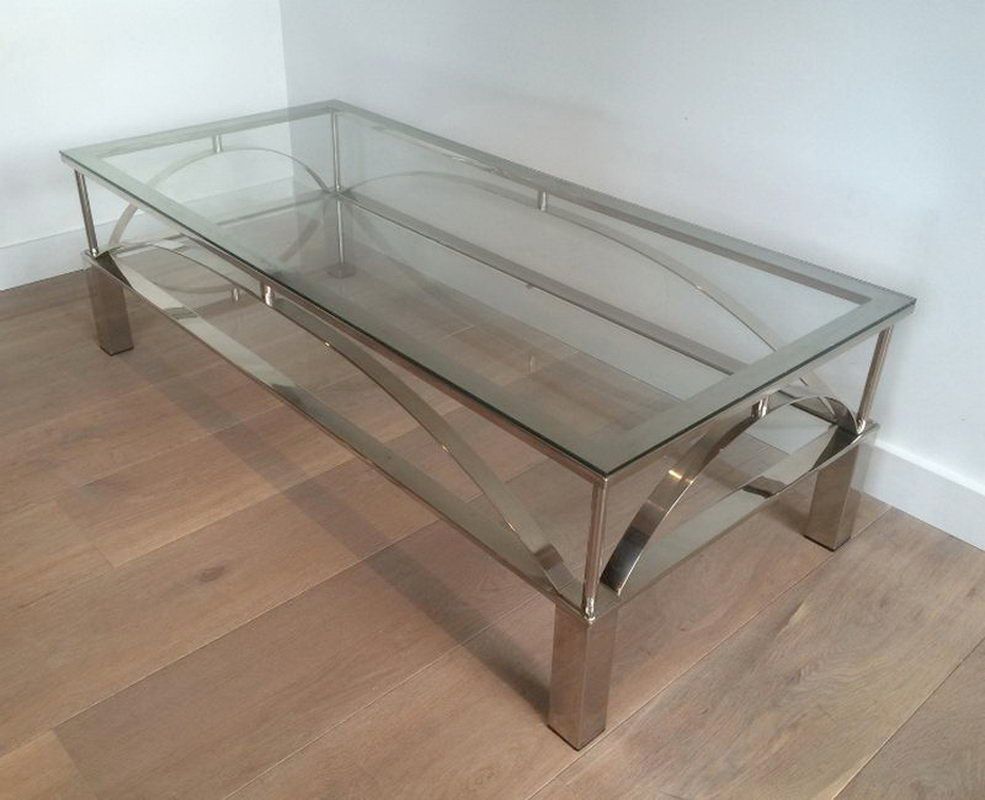 Design Chrome Coffee Table