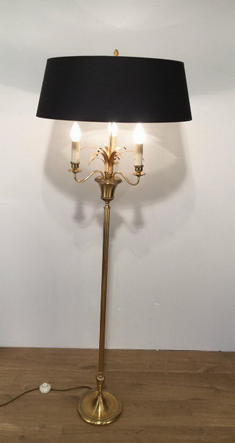 Pineapple floor lamp