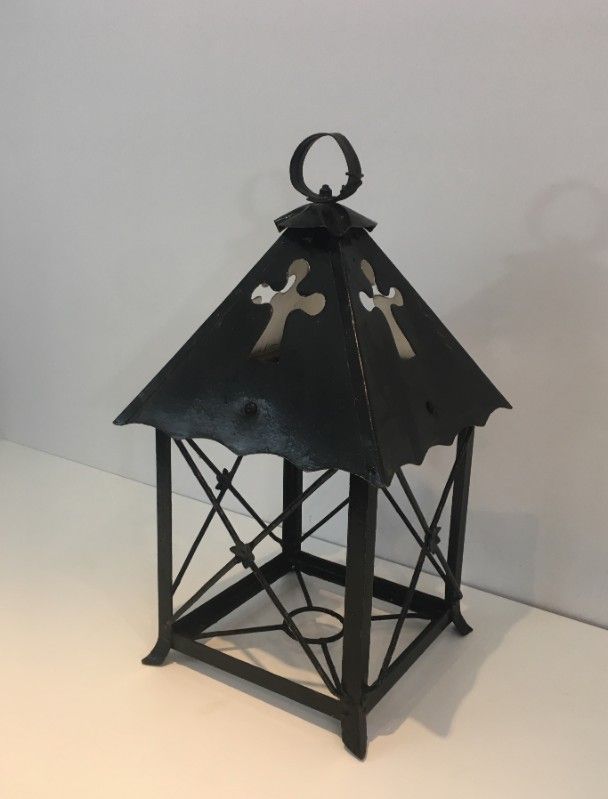 Wrought Iron Lantern