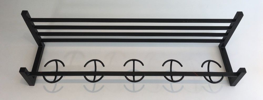 Design Black Metal coat Hanger