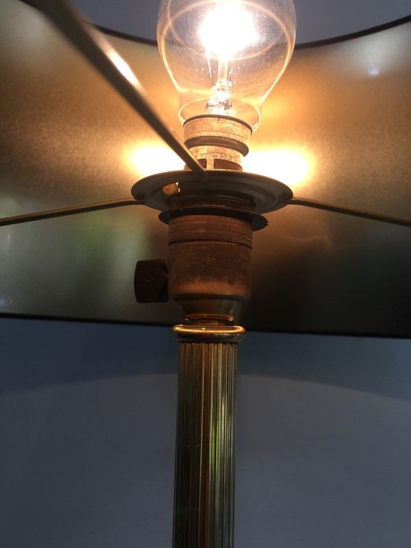 Lampe de Parquet de Style Néoclassique en Laiton
