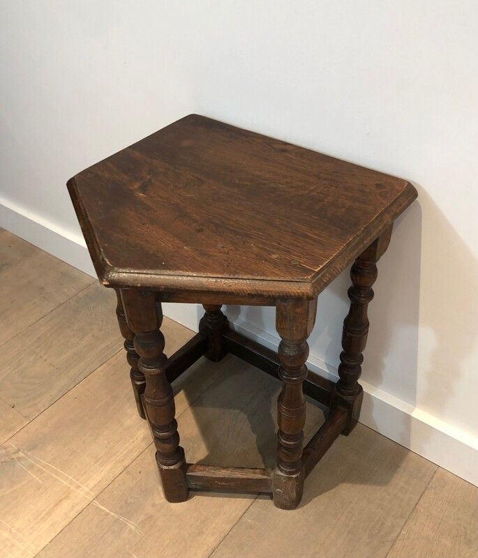 Tabouret de Chantre en Chêne