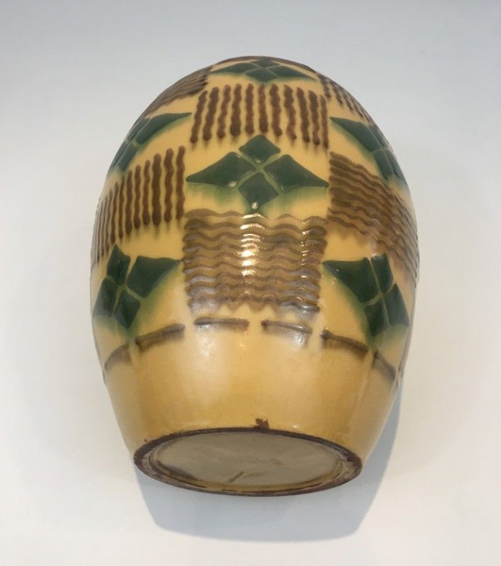 Vase Art Déco en Céramique