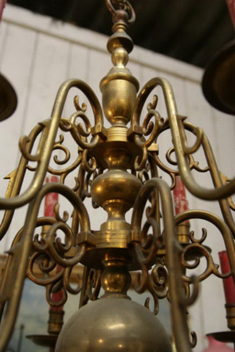 Chandelier en Bronze