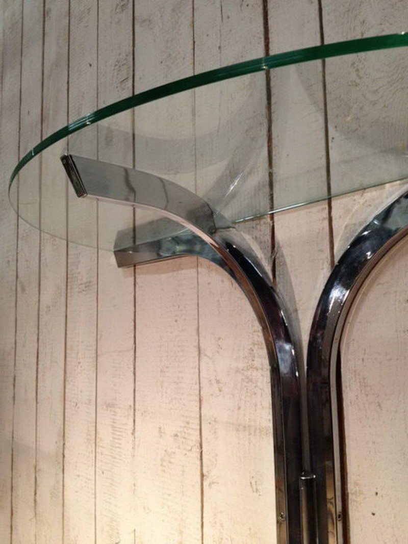 Design chrome and glass