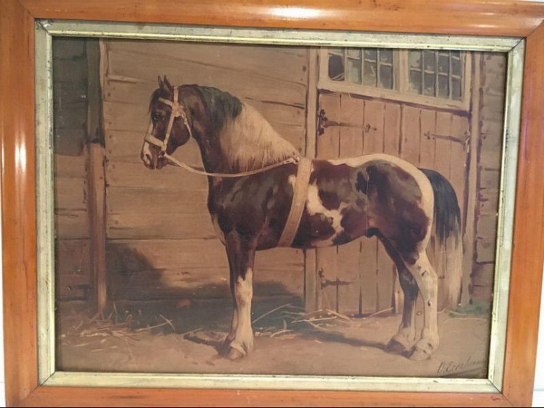 Tableau d'un Cheval. D Eerelmans