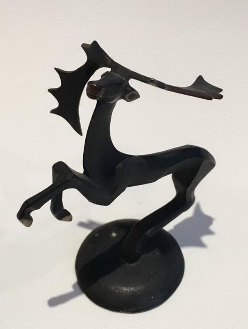 Petit Bronze de Vienne Représentant un Elan