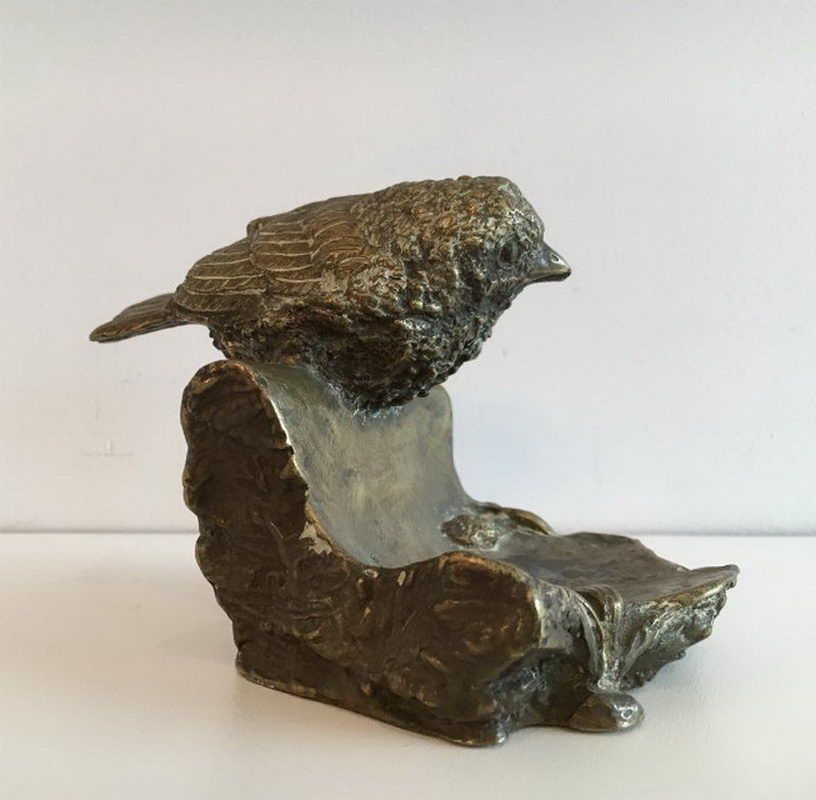 Petit Oiseau en Bronze