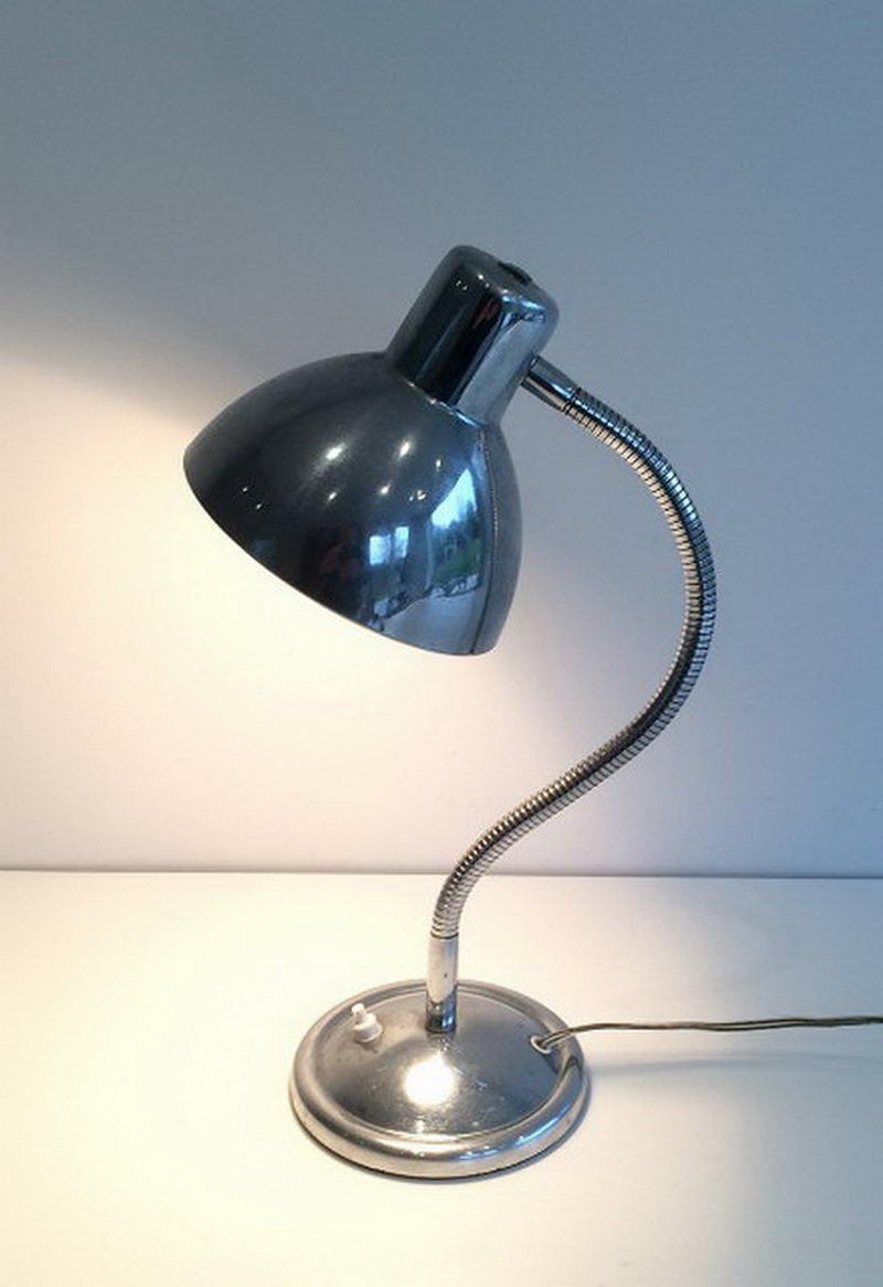 Lampe Chromée Flexible